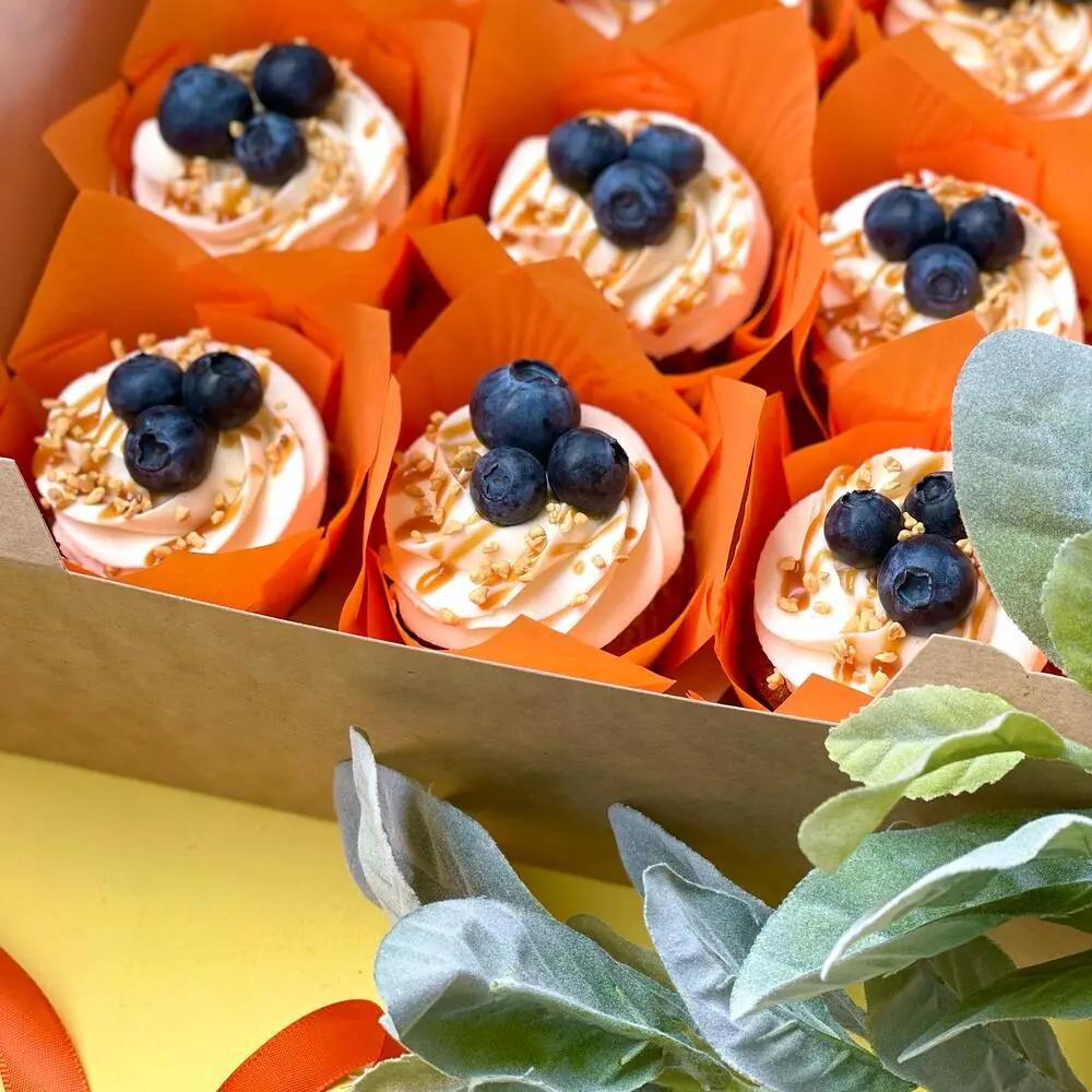 Carrot cup cakes