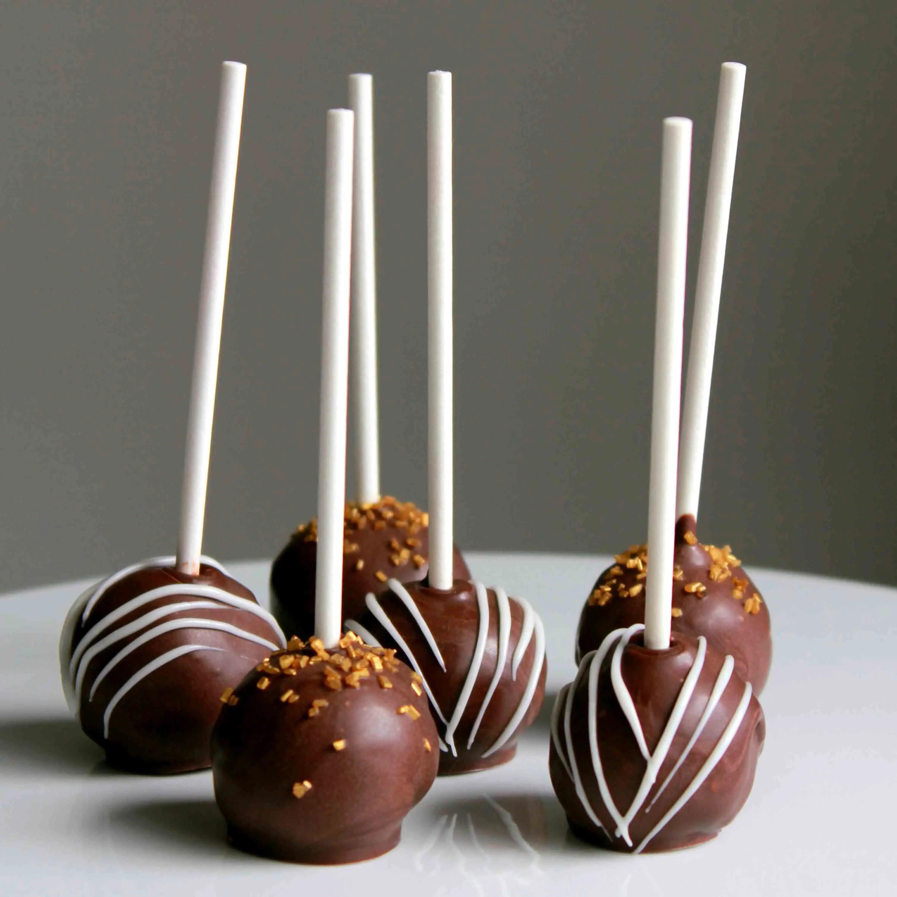 Chocolate cake pops